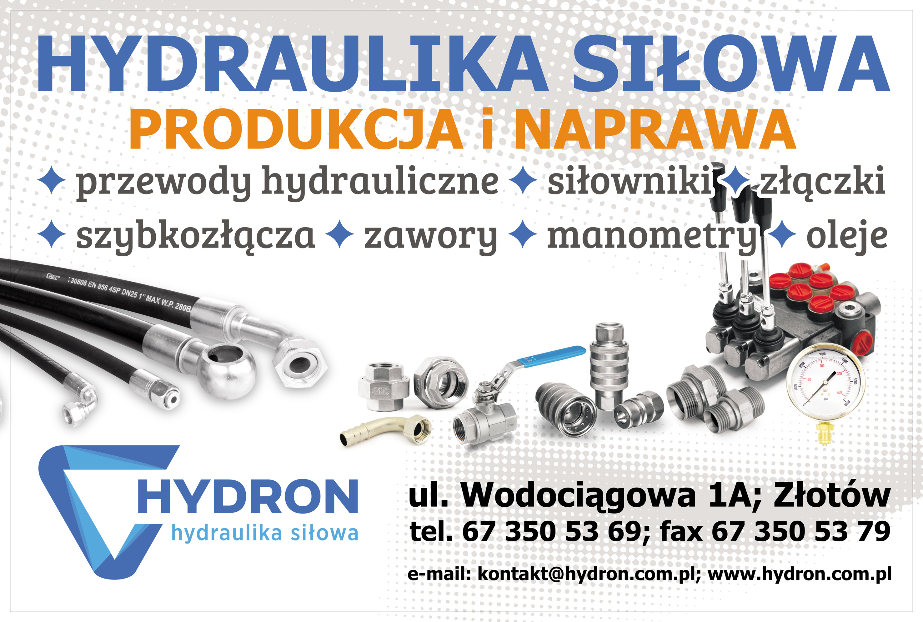 Zakuwanie węży hydraulicznych Złotów