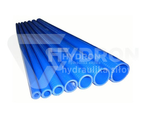 Przewód silikonowy niebieski fi75