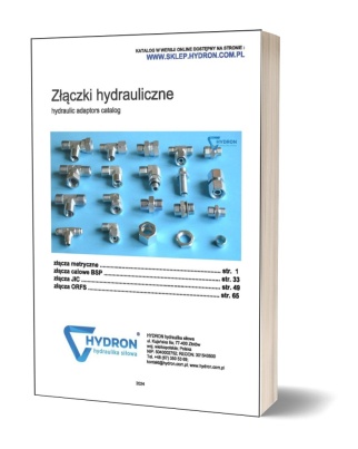 katalog złączy hydraulicznych hydrauliki siłowej HYDRON 2024
