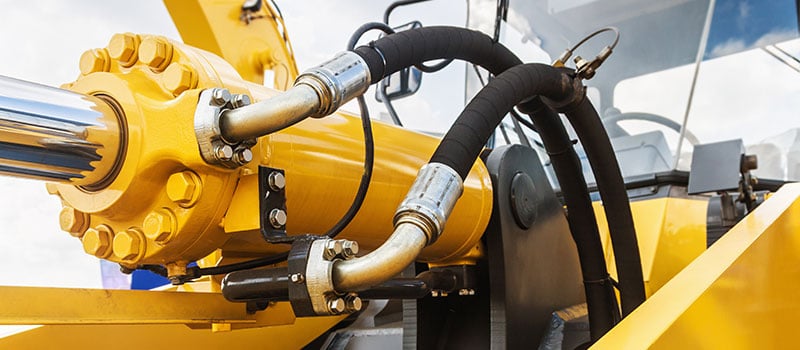 przewód hydrauliczny do koparki - siłownika