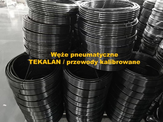 węże tekalan - przewody kalibrowane do pneumatyki