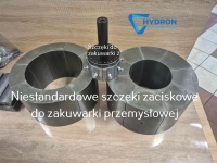 szczęki zaciskowe do zakuwarki