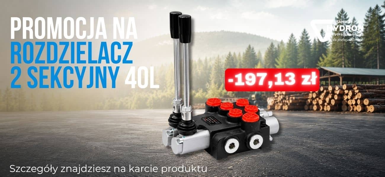 promocja na rozdzielacz 2 sekcyjny hydron sklep