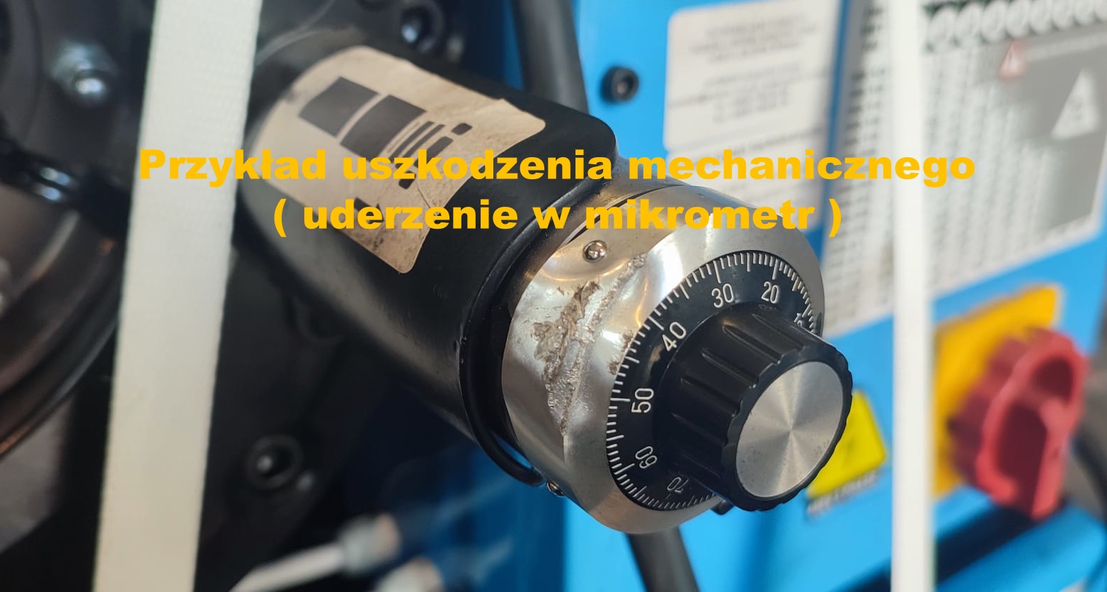 przykład sterowania mikrometrem w zakuwarce