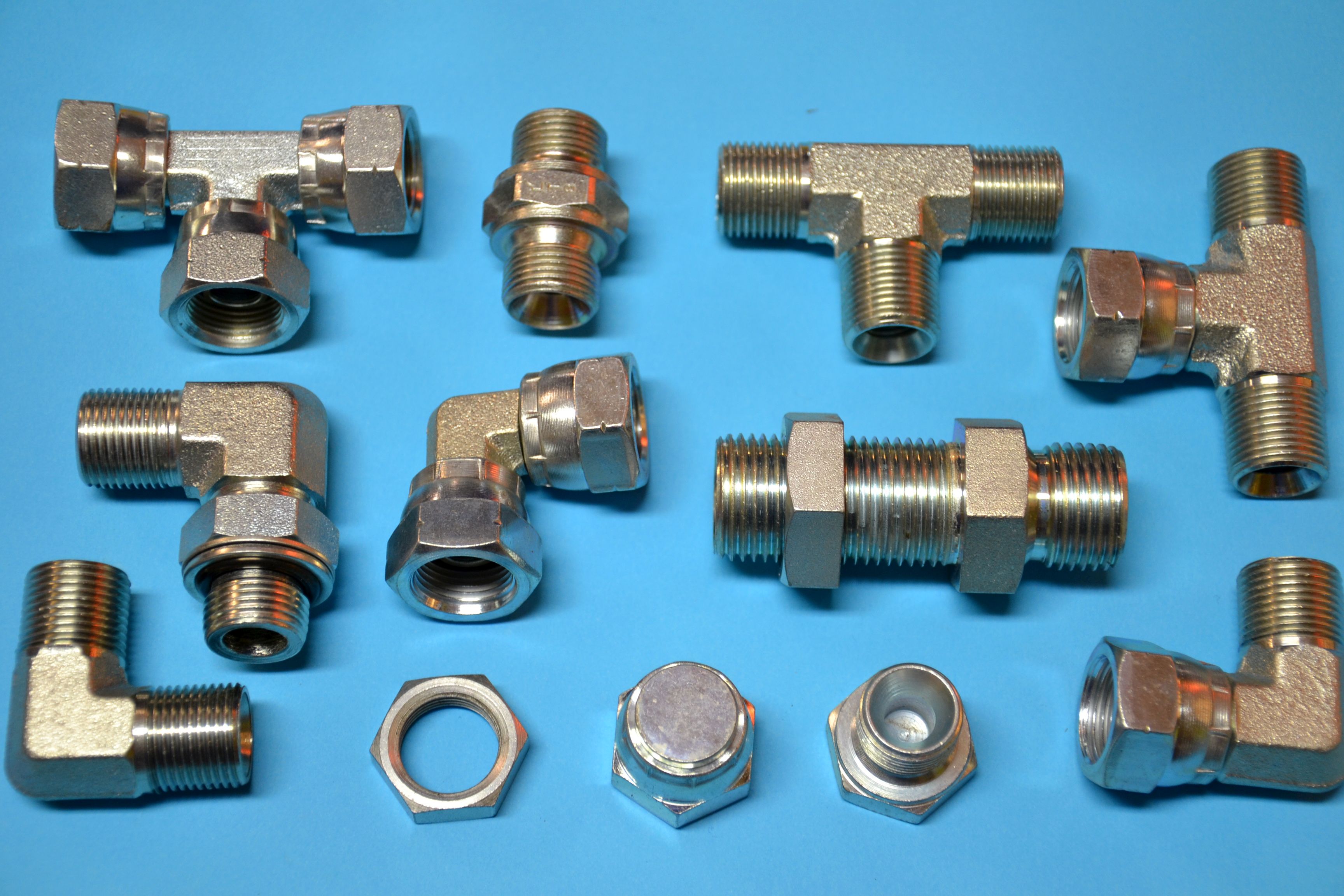 Złącza hydrauliczne BSP - złącza calowe
