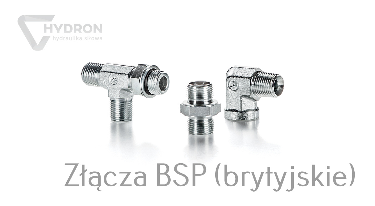 Złącza hydrauliczne BSP calowe